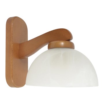 Nástěnné svítidlo TEMIDA 1xE27/60W/230V třešeň Nástěnné svítidlo TEMIDA 1xE27/60W/230V třešeň