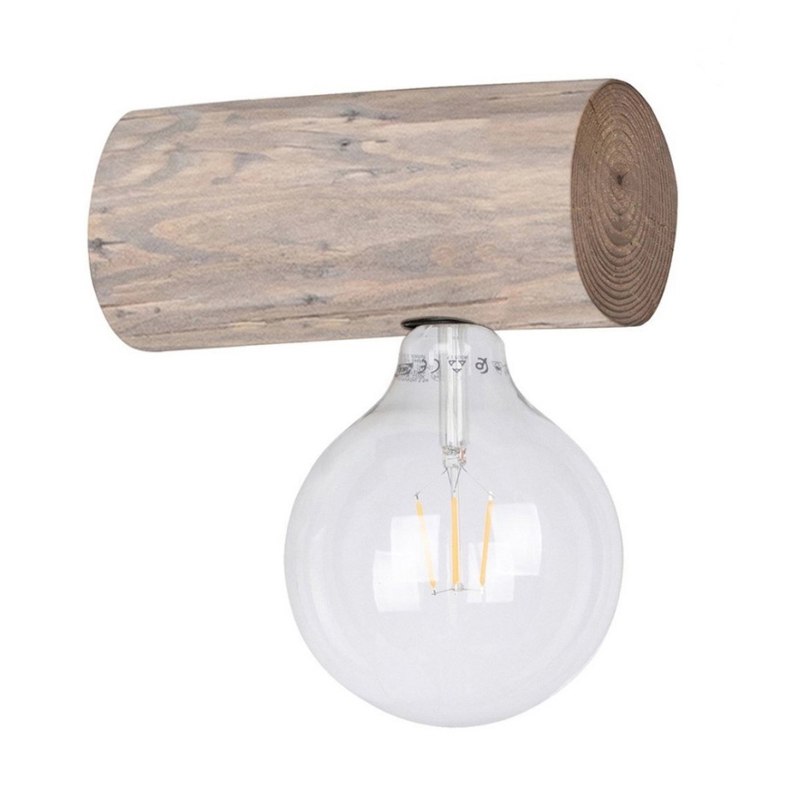 Nástěnné svítidlo TRABO 1xE27/25W/230V borovice
