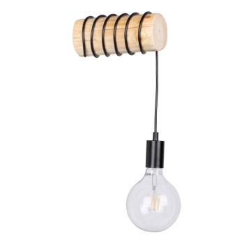 Nástěnné svítidlo TRABO 1xE27/60W/230V borovice