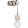 Nástěnné svítidlo TRABO 1xE27/60W/230V borovice