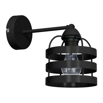 Nástěnné svítidlo TUBE 1xE27/60W/230V černá