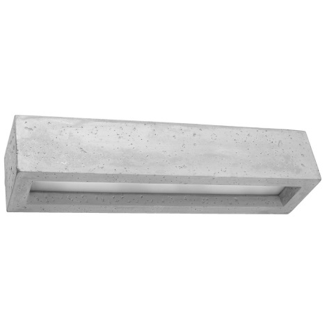 Nástěnné svítidlo VEGA 2xE27/60W/230V 50 cm beton