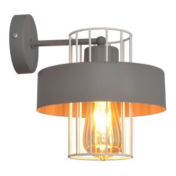 Nástěnné svítidlo VOLTA 1xE27/15W/230V šedá