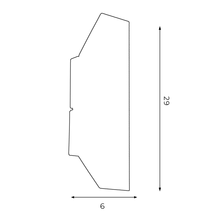 Nástěnné svítidlo WALL 2xGU10/8W/230V bílá