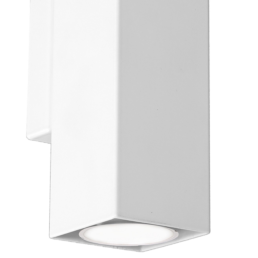 Nástěnné svítidlo WALL 2xGU10/8W/230V bílá