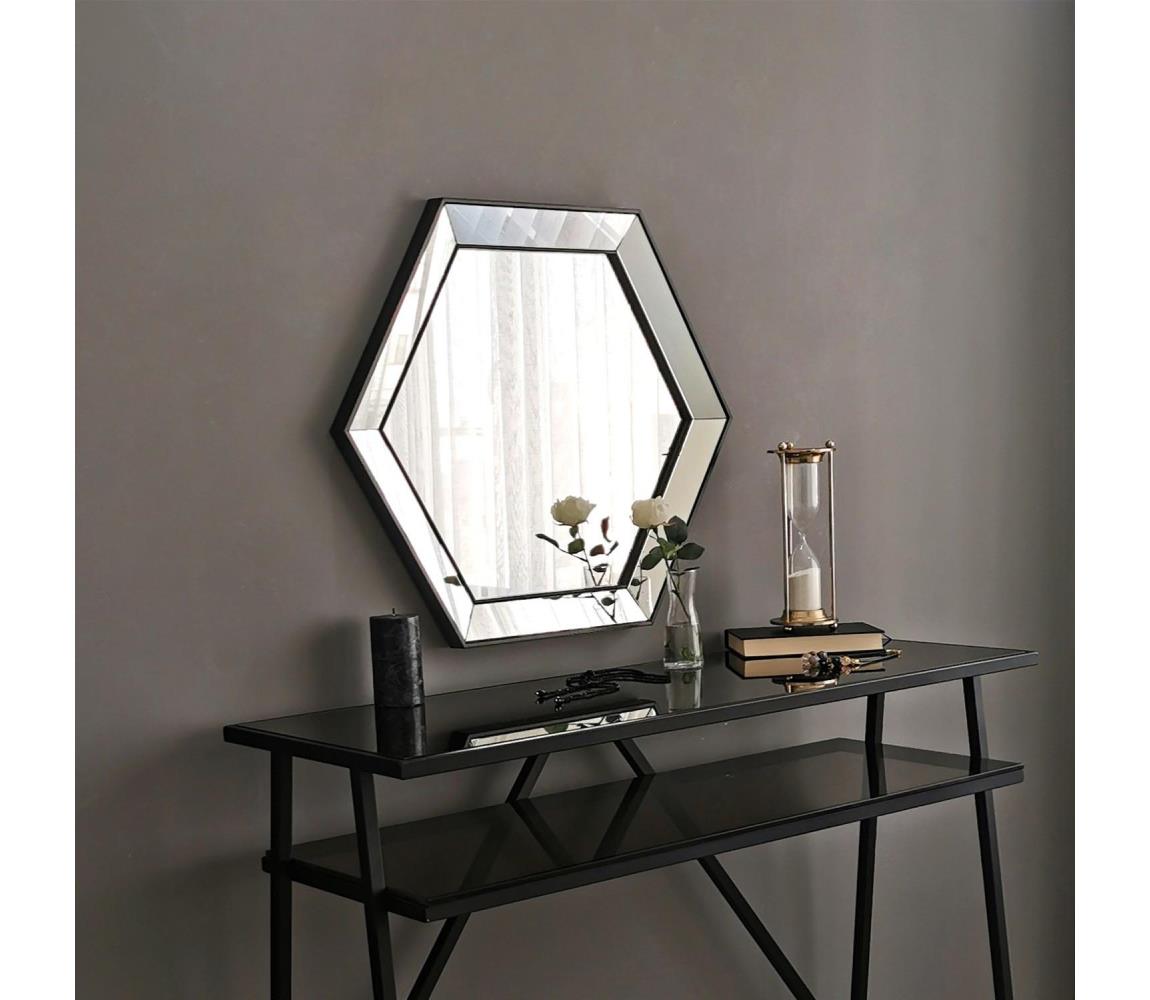 Asir Nástěnné zrcadlo 61x70 cm stříbrná AS1208