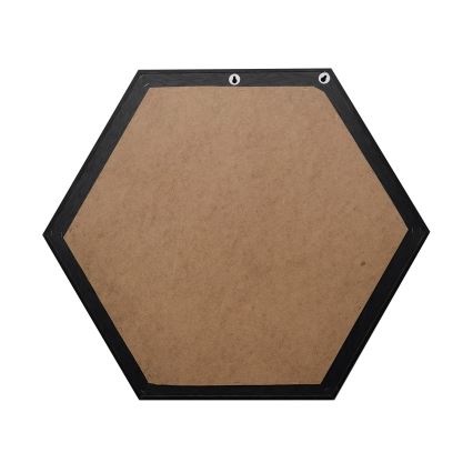 Nástěnné zrcadlo 61x70 cm stříbrná