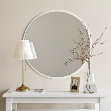 Nástěnné zrcadlo AYNA 60 cm bílá