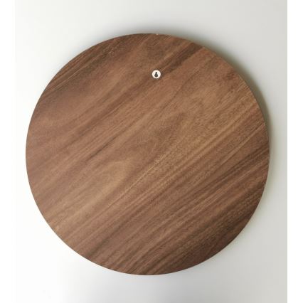 Nástěnné zrcadlo AYNA pr. 60 cm hnědá