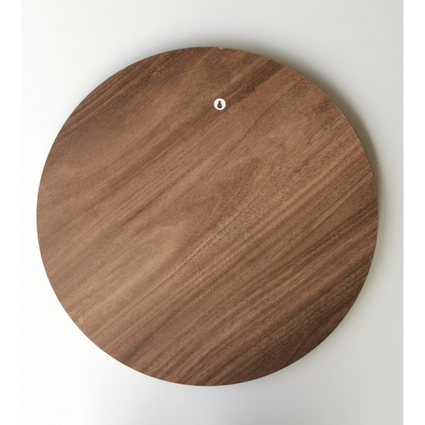 Nástěnné zrcadlo AYNA pr. 60 cm hnědá