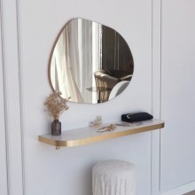 Nástěnné zrcadlo GUSTO 75x55 cm