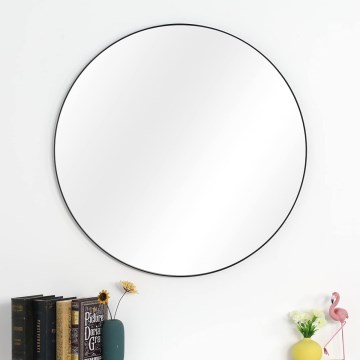Nástěnné zrcadlo pr. 81 cm