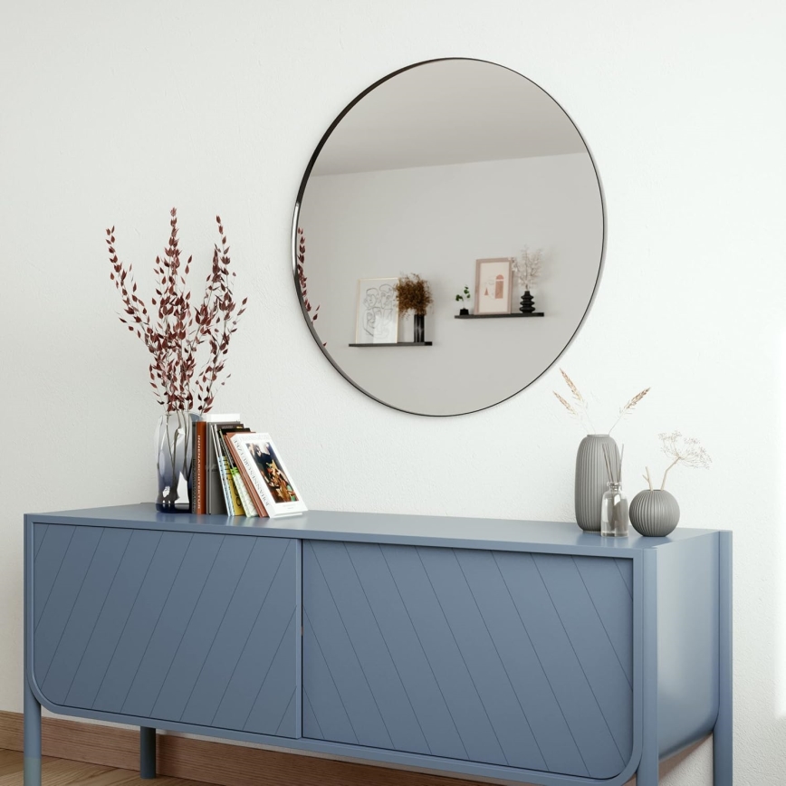 Nástěnné zrcadlo pr. 81 cm