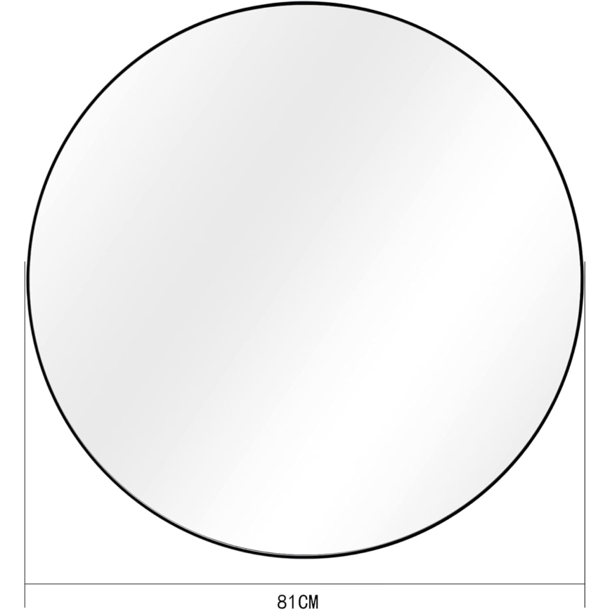 Nástěnné zrcadlo pr. 81 cm