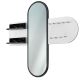 Nástěnné zrcadlo RANI 125x120 cm bílá/černá