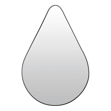 Nástěnné zrcadlo RIVERSIDE 75x50 cm černá