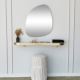 Nástěnné zrcadlo SOHO 75x58 cm