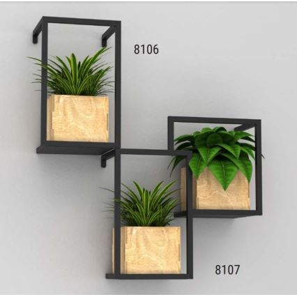 Nástěnný květináč 38x35,5 cm