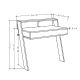 Nástěnný stolek COWORK 91x94 cm bílá