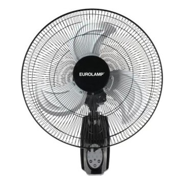 Nástěnný ventilátor 90W/230V pr. 50 cm černá