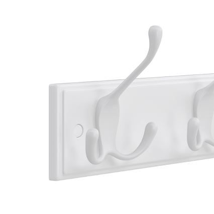 Nástěnný věšák KATE bílá