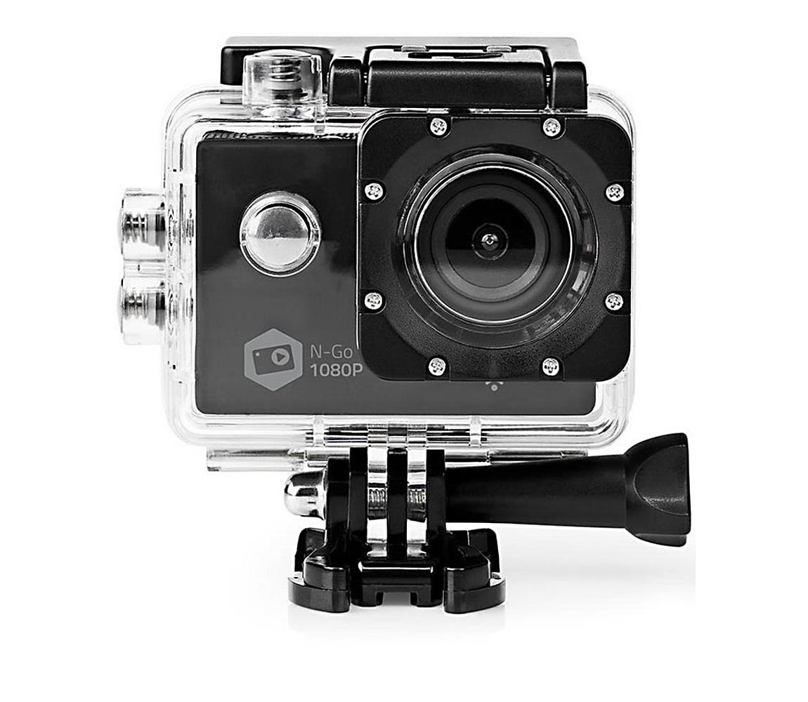 Nedis Nedis ACAM21BK − Akční kamera s vodotěsným pouzdrem Full HD/Wi-Fi/2 TFT NE0012