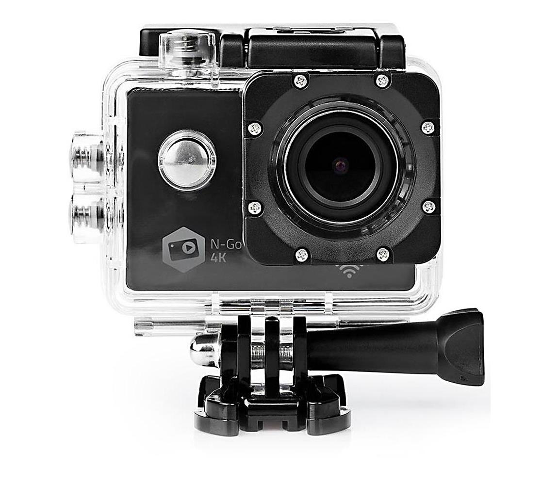 Nedis Nedis ACAM41BK − Akční kamera s vodotěsným pouzdrem 4K Ultra HD/Wi-Fi/2 TFT 16MP NE0014