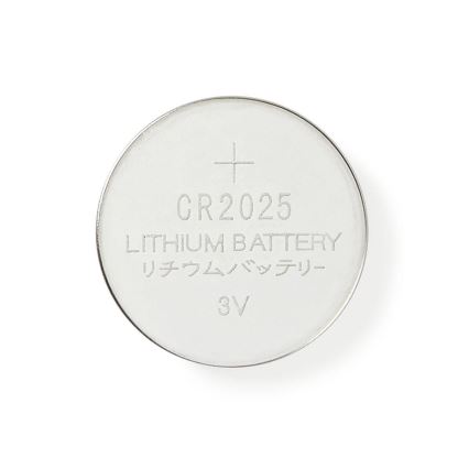 5 ks Lithiová baterie knoflíková CR2025 3V