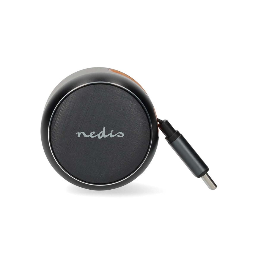 Nabíječka do auta se zatahovacím kabelem Power Delivery 30W 2xUSB-C + 1xUSB-A