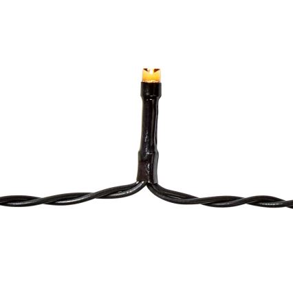 LED  venkovní řetěz 48xLED/7 funkcí/3xAA 4,1m IP44 teplá bílá