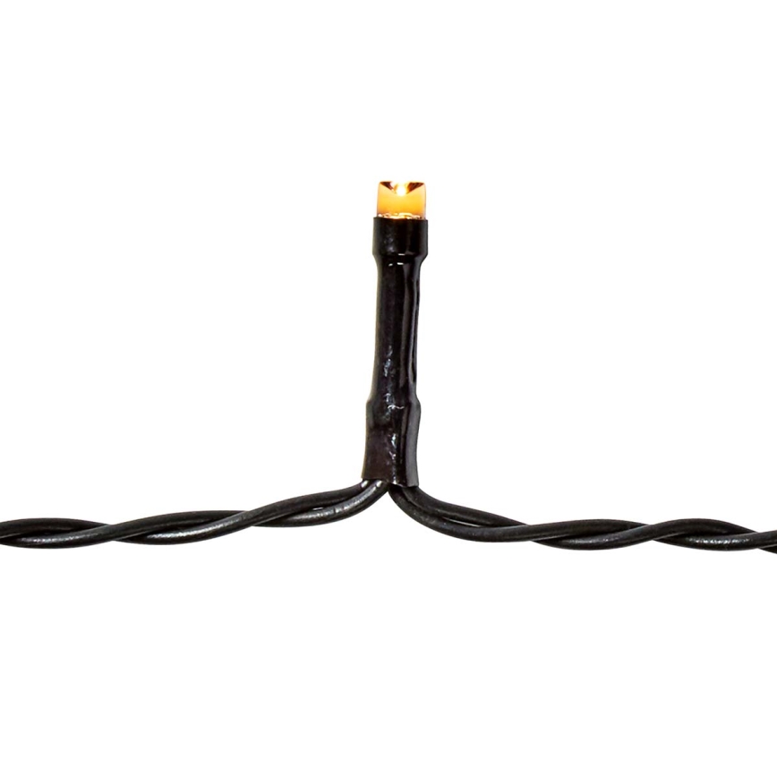 LED  venkovní řetěz 48xLED/7 funkcí/3xAA 4,1m IP44 teplá bílá