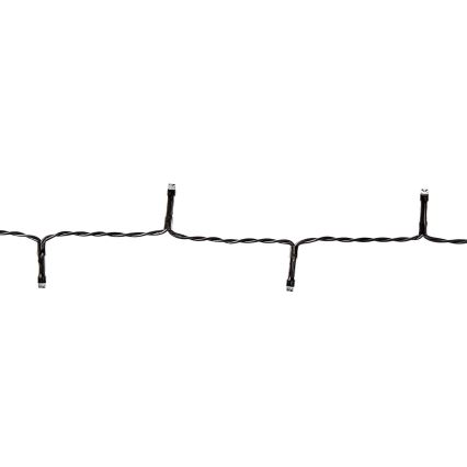 LED  venkovní řetěz 48xLED/7 funkcí/3xAA 4,1m IP44 teplá bílá