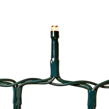 LED Venkovní  řetěz 560xLED/7 funkcí 14m IP44 teplá bílá