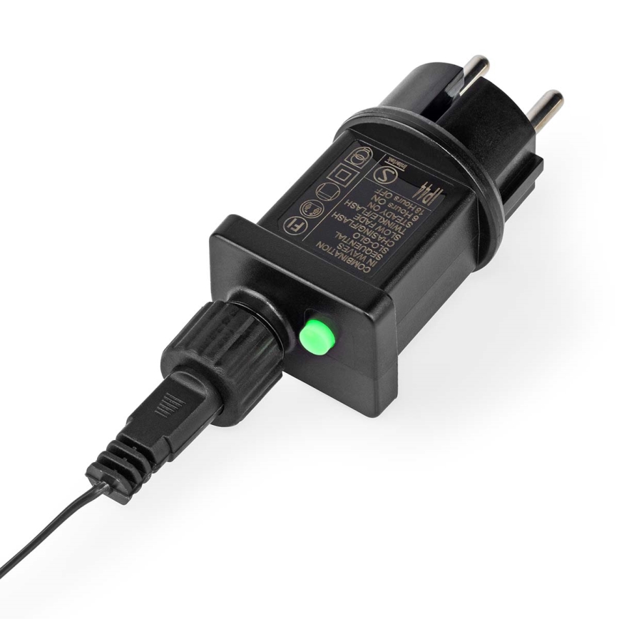 LED Venkovní  řetěz 700xLED/7 funkcí 17m IP44 teplá bílá