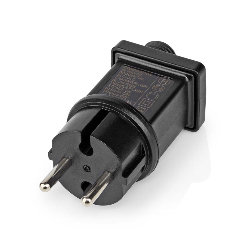 LED Venkovní  řetěz 1512xLED/7 funkcí 14m IP44 teplá bílá