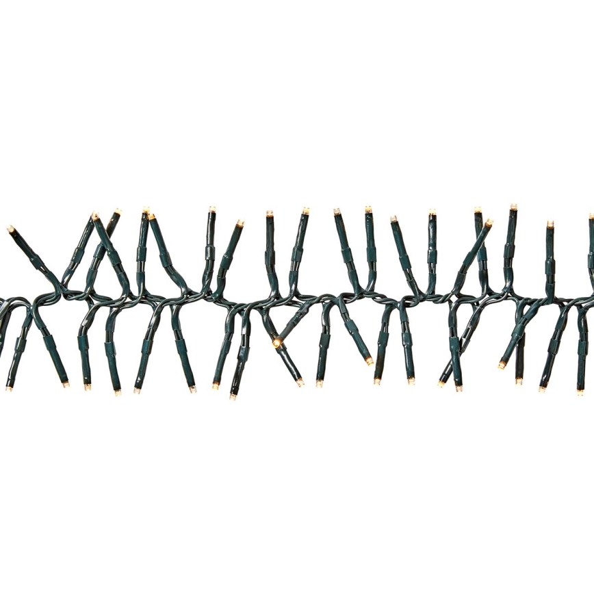 LED Venkovní  řetěz 768xLED/7 funkcí 8,6m IP44 teplá bílá