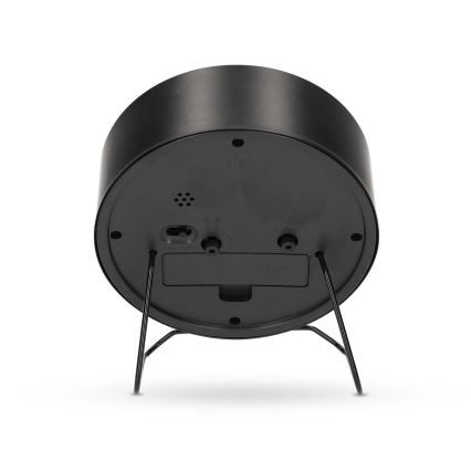 Analogový budík 1xAA černá