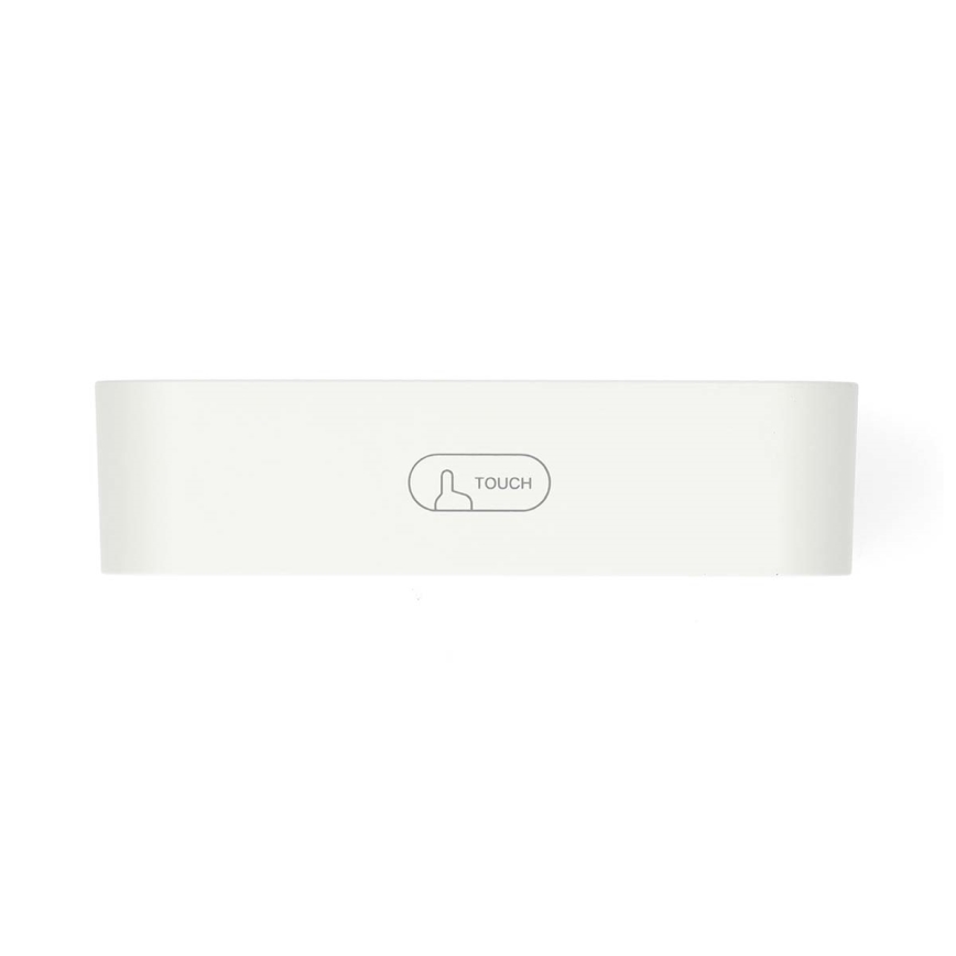 Digitální hodiny s budíkem, teploměrem a vlhkoměrem 2xAA bílá