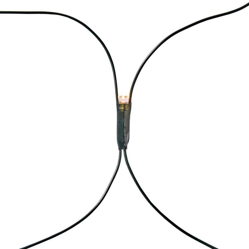 LED Venkovní  závěs 160xLED/7 funkcí 5m IP44 teplá bílá