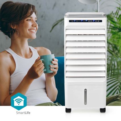 Ochlazovač vzduchu 65W/230V Wi-Fi Tuya bílá + dálkové ovládání