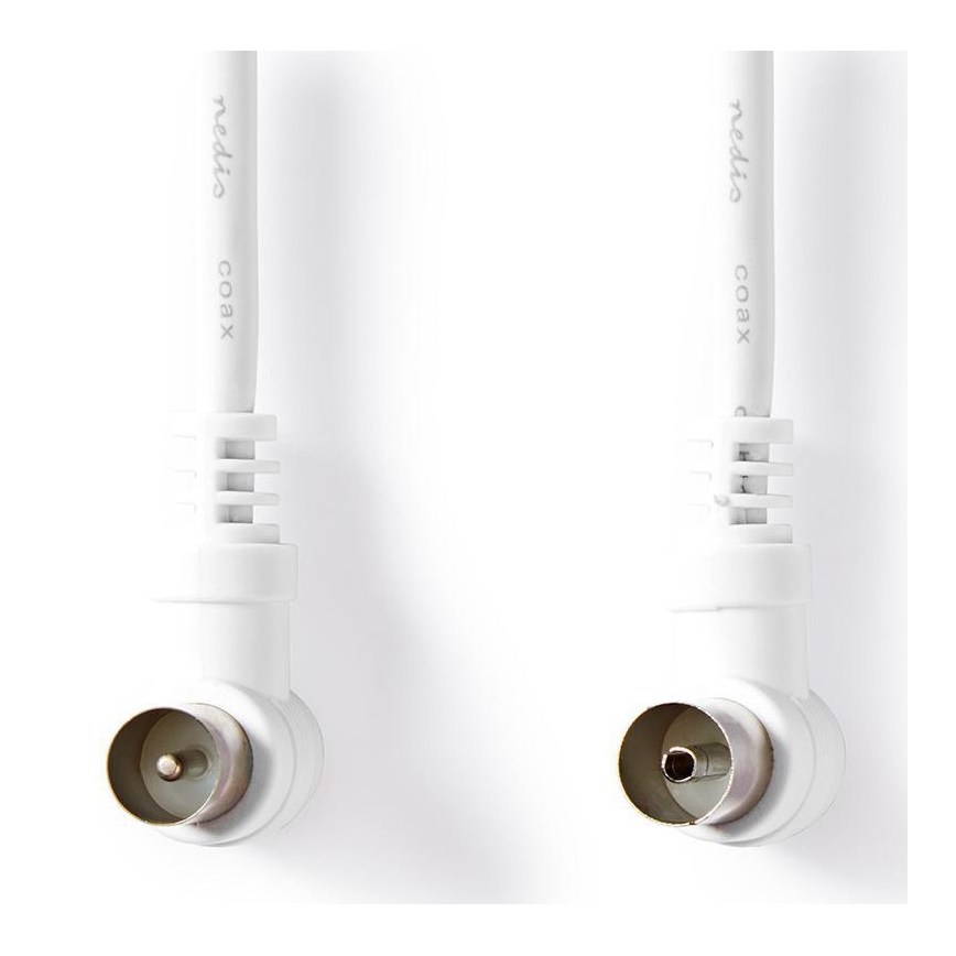 Koaxiální kabel IEC úhlové konektory 90 dB 3 m