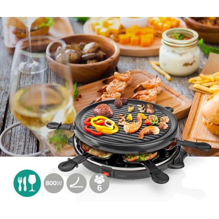 Raclette gril s příslušenstvím 800W/230V