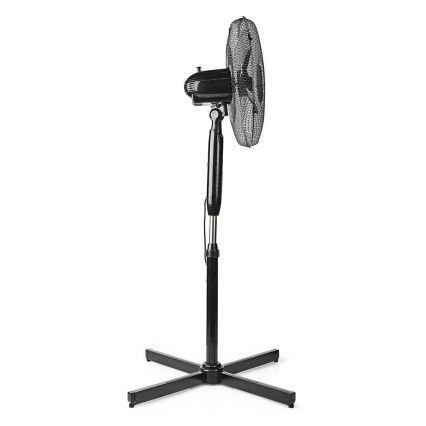 Stojanový ventilátor 40W/230V černá + dálkové ovládání