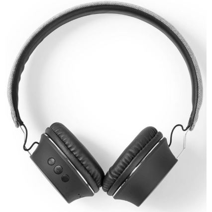 Stylová bezdrátová sluchátka v látkovém provedení