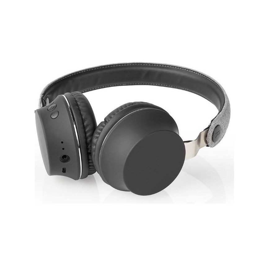 Stylová bezdrátová sluchátka v látkovém provedení