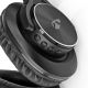 Náhlavní bezdrátová sluchátka 200 mAh černá
