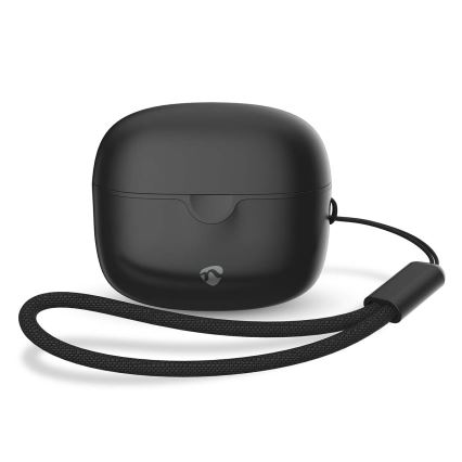Bezdrátová sluchátka 250 mAh + 2x 30 mAh černá