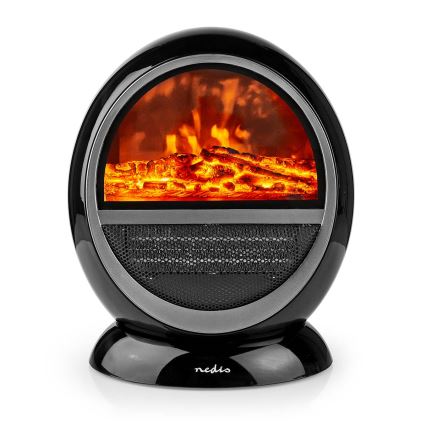 Ventilátor s keramickým topným tělesem 1000/1500W/230V černá