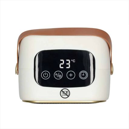 Ventilátor s topným tělesem a LED displejem 900/1200W/230V