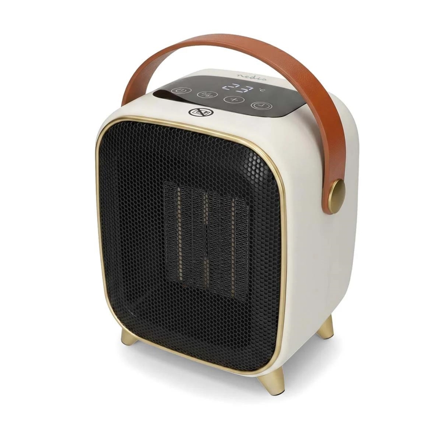 Ventilátor s topným tělesem a LED displejem 900/1200W/230V